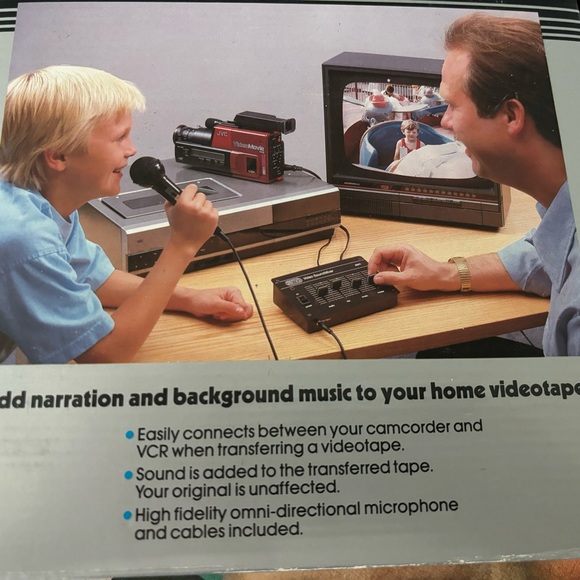 1991 Sima video sound mixer, video tape, audio mixer - Picture 3 of 3